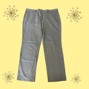 Soft Cloth Jersey Pants in Heather Grey